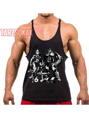 Tarzsokak Gym Tank Top Fitness Sporcu Atleti GYM66