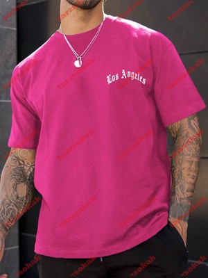 Tarzsokak Model 3264 Erkek Yazlık Yuvarlak Yaka Kısa Kollu Günlük Tişört, Yaz