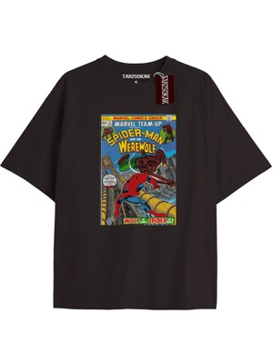 Tarz Sokak Spider-Man Gazete Baskı Model No Way Home Tshirt