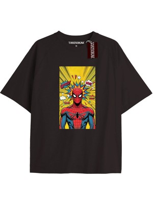 Tarz Sokak Spider-Man Gazete Baskı Model No Way Home Tshirt