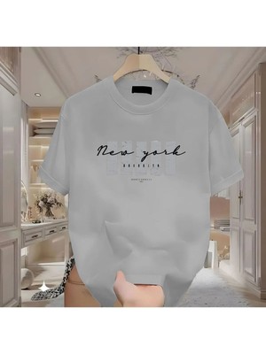 Tarzsokak New York x Baskılı Beyaz