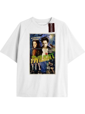 Tarz Sokak Y2K Twilight Team I Love My Boyfriend Tshirt Kod-Edward