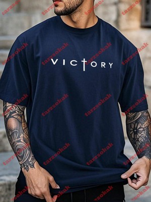 Tarzsokak Model 3936 Erkek Yazlık Yuvarlak Yaka Kısa Kollu Günlük Tişört, Yaz