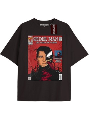 Tarz Sokak Spider-Man Gazete Baskı Model No Way Home Tshirt