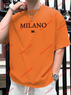 Tarzsokak Model 3799 Erkek Yazlık Yuvarlak Yaka Kısa Kollu Günlük Tişört, Yaz