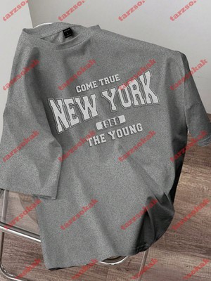 Tarzsokak Model 3800 Erkek Yazlık Yuvarlak Yaka Kısa Kollu Günlük Tişört, Yaz