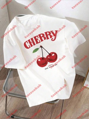 Tarzsokak Model 3940 Erkek Yazlık Yuvarlak Yaka Kısa Kollu Günlük Tişört, Yaz