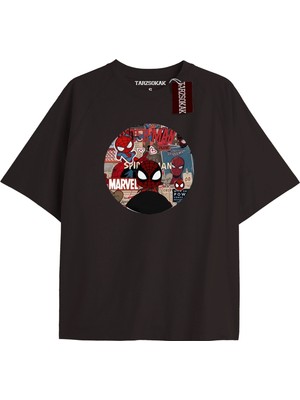 Tarz Sokak Spider-Man Gazete Baskı Model No Way Home Tshirt