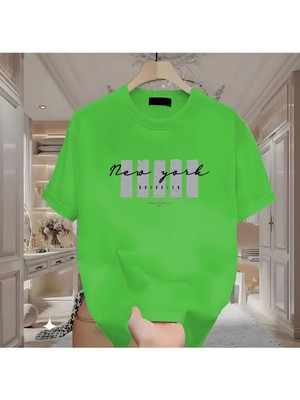Tarzsokak New York x Baskılı Beyaz