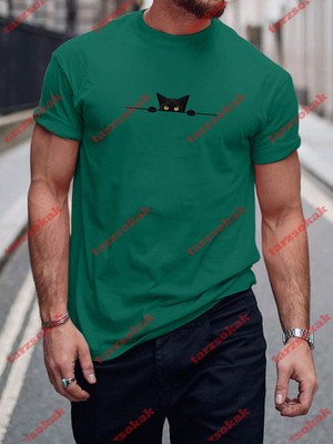 Tarzsokak Model 3492 Erkek Yazlık Yuvarlak Yaka Kısa Kollu Günlük Tişört, Yaz