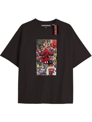 Tarz Sokak Spider-Man Gazete Baskı Model No Way Home Tshirt