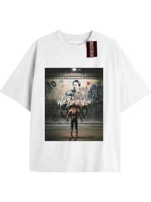 Tarz Sokak Spider-Man Gazete Baskı Model No Way Home Tshirt