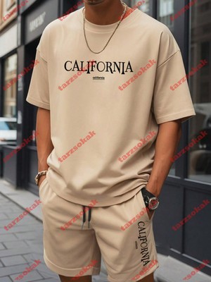 Tarzsokak Model 4006 Erkek Yazlık Yuvarlak Yaka Kısa Kollu Günlük Tişört, Yaz