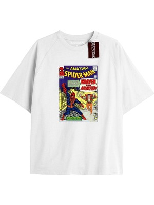 Tarz Sokak Spider-Man Gazete Baskı Model No Way Home Tshirt