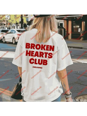 Tarzsokak Slogan Unisex Yazılı Oversize Tshirt TWGWBR24