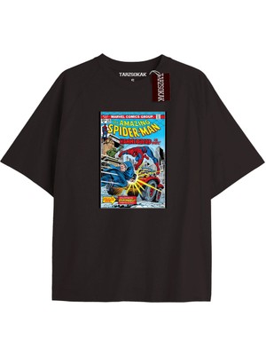 Tarz Sokak Spider-Man Gazete Baskı Model No Way Home Tshirt