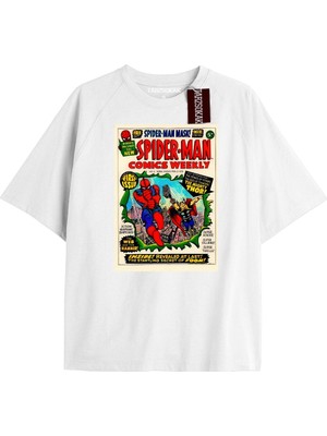 Tarz Sokak Spider-Man Gazete Baskı Model No Way Home Tshirt