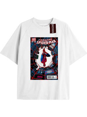 Tarz Sokak Spider-Man Gazete Baskı Model No Way Home Tshirt