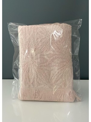 Apricitas 50X90 Pembe Çiçekli Havlu