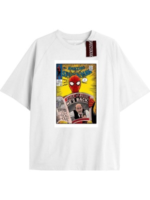 Tarz Sokak Spider-Man Gazete Baskı Model No Way Home Tshirt
