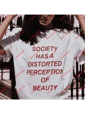 Tarzsokak Slogan  Yazılı Oversize Tshirt TWGWBR13
