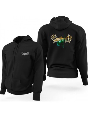 Ensiferum Soldier Siyah Fermuarlı Limited Edition Kapşonlu Sweatshirt