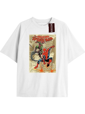 Tarz Sokak Spider-Man Gazete Baskı Model No Way Home Tshirt