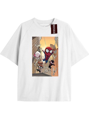 Tarz Sokak Spider-Man Gazete Baskı Model No Way Home Tshirt