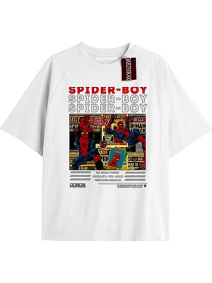 Tarz Sokak Spider-Man Gazete Baskı Model No Way Home Tshirt