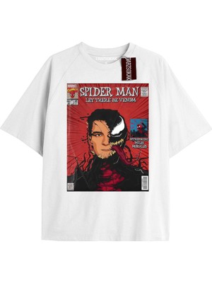 Tarz Sokak Spider-Man Gazete Baskı Model No Way Home Tshirt