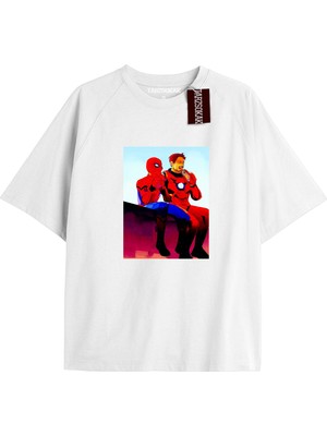 Tarz Sokak Spider-Man Gazete Baskı Model No Way Home Tshirt