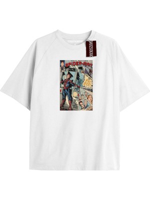 Tarz Sokak Spider-Man Gazete Baskı Model No Way Home Tshirt