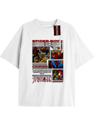 Tarz Sokak Spider-Man Gazete Baskı Model No Way Home Tshirt