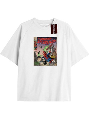 Tarz Sokak Spider-Man Gazete Baskı Model No Way Home Tshirt