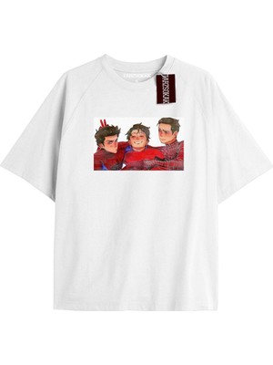 Tarz Sokak Spider-Man Gazete Baskı Model No Way Home Tshirt