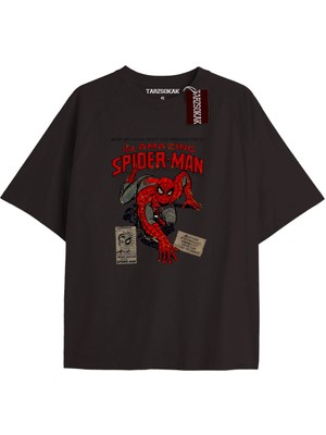 Tarzsokak Spider-Man Gazete Baskı Model No Way Home Tshirt