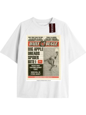 Tarz Sokak Spider-Man Gazete Baskı Model No Way Home Tshirt