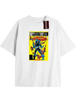 Tarz Sokak Spider-Man Gazete Baskı Model No Way Home Tshirt