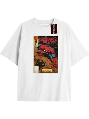 Tarz Sokak Spider-Man Gazete Baskı Model No Way Home Tshirt