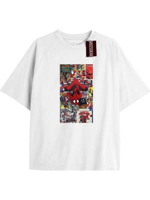 Tarz Sokak Spider-Man Gazete Baskı Model No Way Home Tshirt