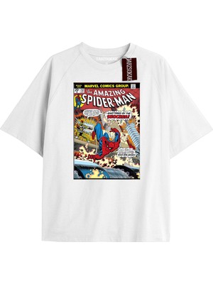 Tarz Sokak Spider-Man Gazete Baskı Model No Way Home Tshirt