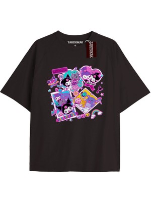 Tarz Sokak Y2K Anime Harajuku Kuromi Gotik