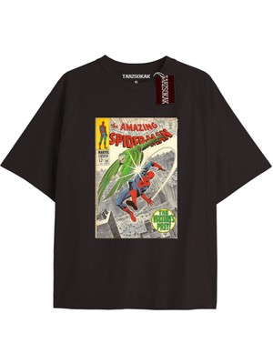 Tarz Sokak Spider-Man Gazete Baskı Model No Way Home Tshirt