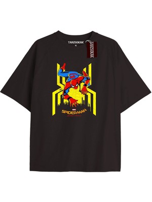Tarz Sokak Spider-Man Gazete Baskı Model No Way Home Tshirt