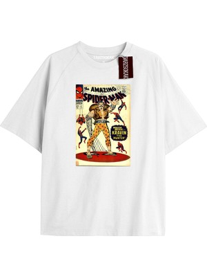 Tarz Sokak Spider-Man Gazete Baskı Model No Way Home Tshirt