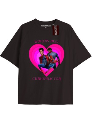 Tarz Sokak Spider-Man Gazete Baskı Model No Way Home Tshirt