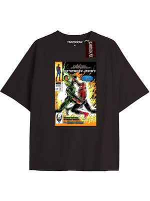 Tarz Sokak Spider-Man Gazete Baskı Model No Way Home Tshirt