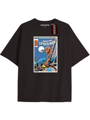 Tarz Sokak Spider-Man Gazete Baskı Model No Way Home Tshirt