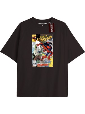 Tarz Sokak Spider-Man Gazete Baskı Model No Way Home Tshirt