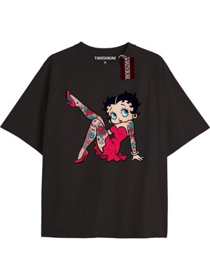 Tarz Sokak Y2K Betty Boop Tshirt